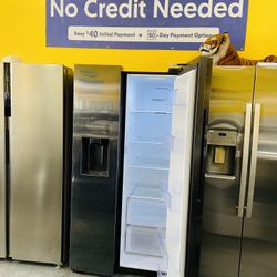 Samsung Refrigerator Black Take It Today Pay It Later