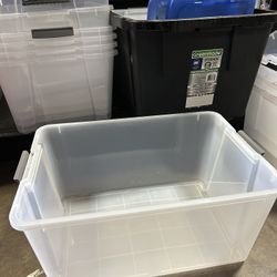Clear Large Containers