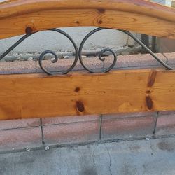 Free Head Board  with Box Spring..good Condition just Doing Some Spring Cleaning