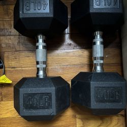 40lb Dumbbells 