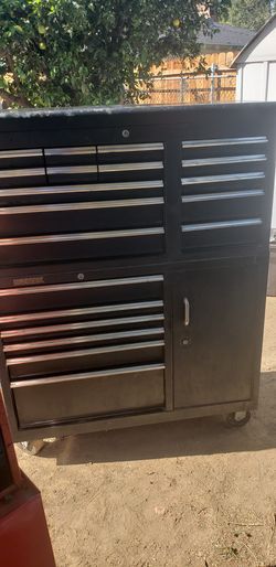 Tool box with lots of tools