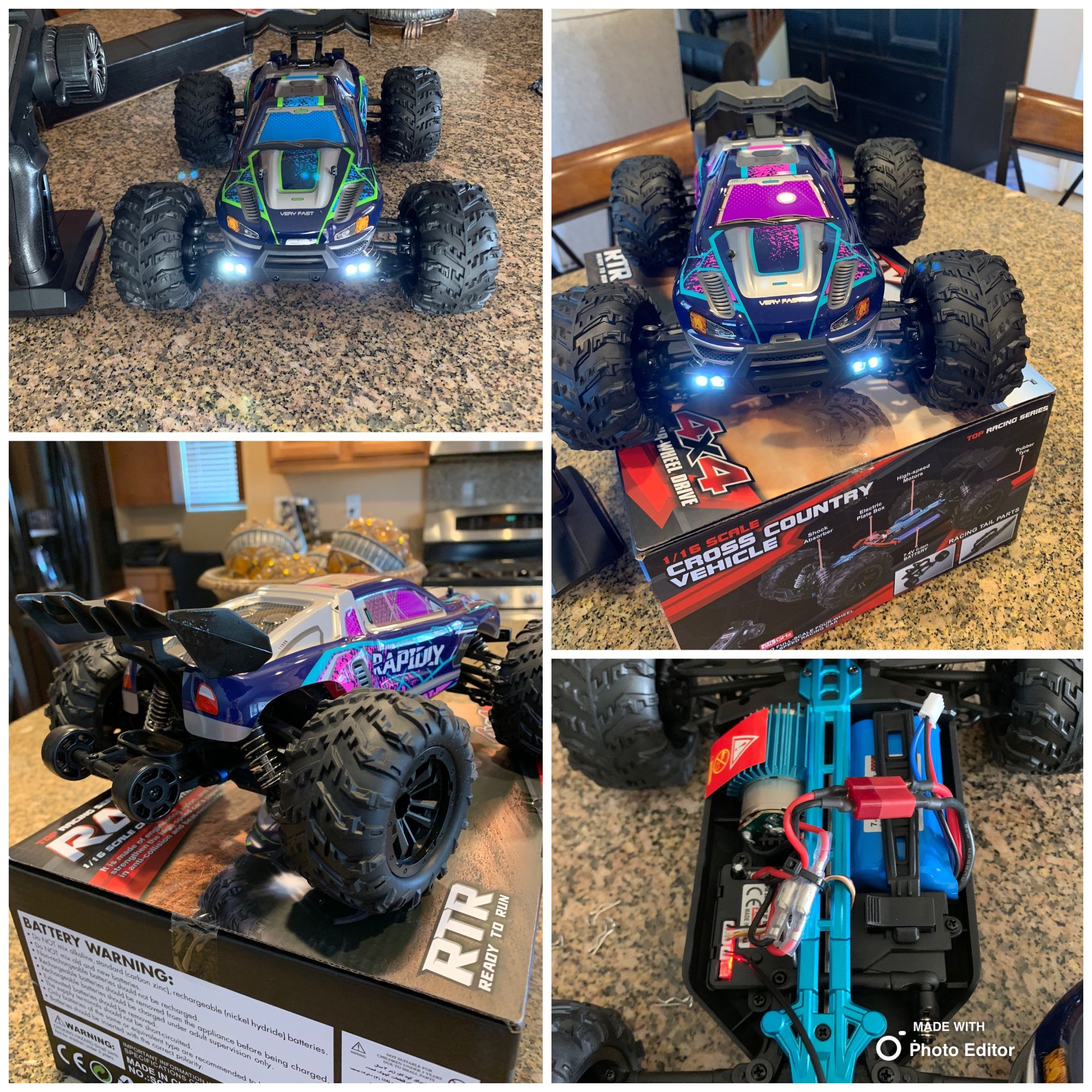 Brand New 1/16 scale Rc 4x4 Truggy 