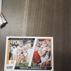 Trevor Lawrence Rookie Card 