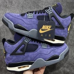 AIR JORDAN RETRO 4 LAKERS
