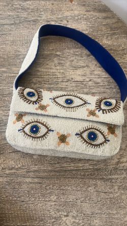 Evil eye purse