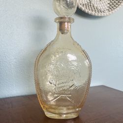 Vintage “Horns of Plenty” Glass Decanter