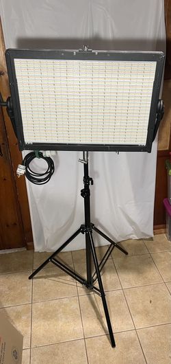 MacTech LED Artist Series 300BC Bi-Color Studio Light Panel + 10ft Stand 