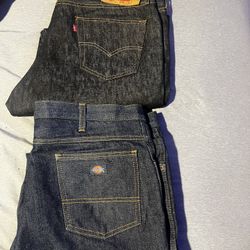 Levis And Dickies Pants