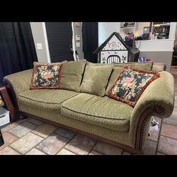 Antique Couch And Loveseat