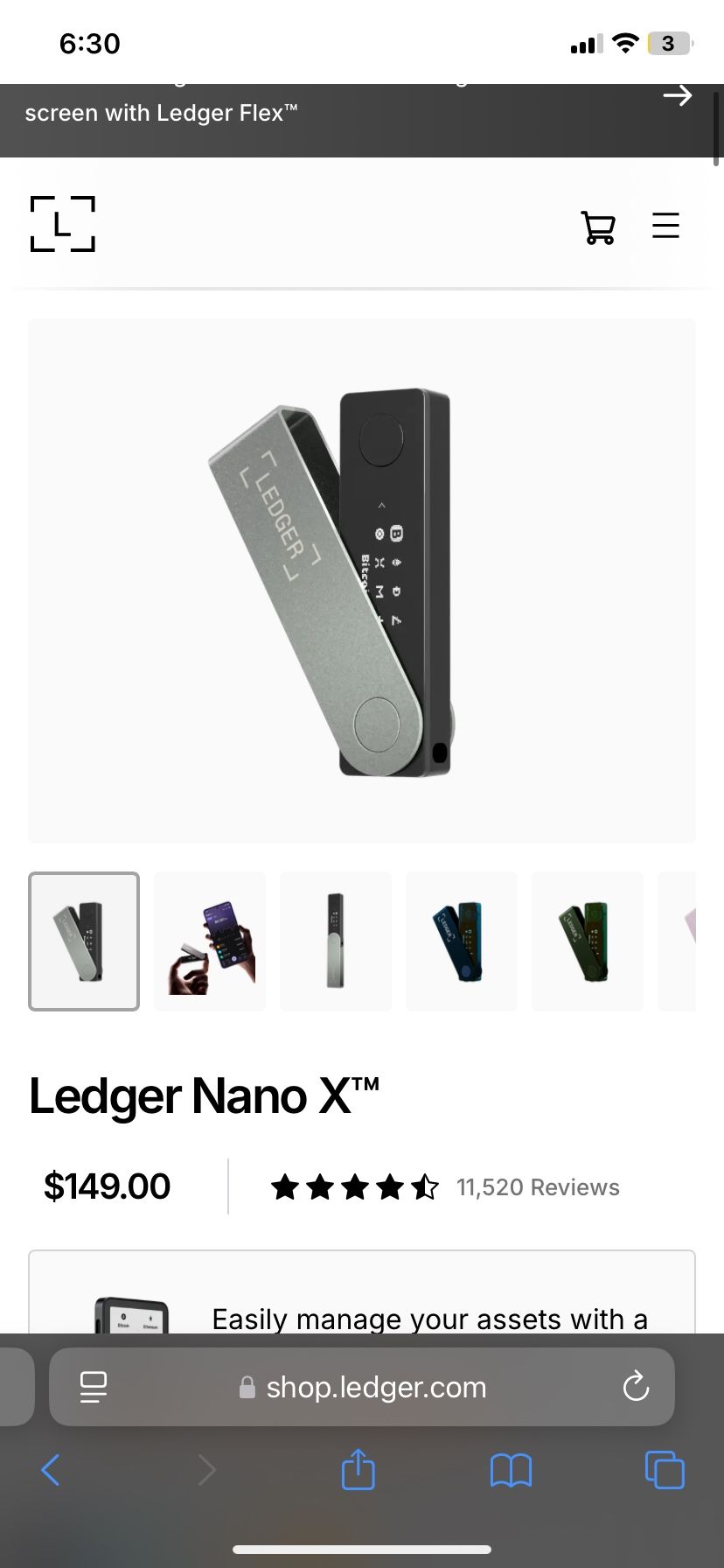 Ledger Nano X