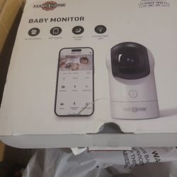 PARIS RHÔNE Split-Screen Baby Monitor, 5” Smart Video Baby Monitor with App Control, Two 2K UHD WiFi Cameras, Night Vision, Motion & Cry Detection, AI