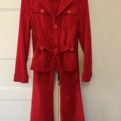 Dress suit for a woman jacket and pants
