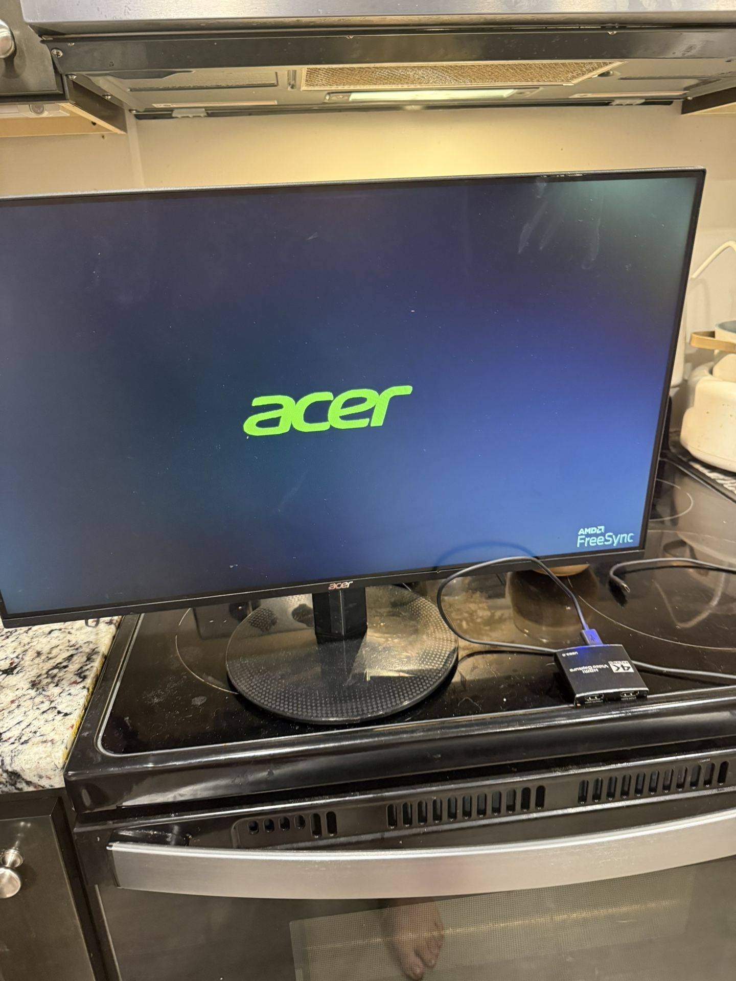 Acer Monitor And 4k Capture Card