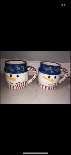SNOWMAN MUGS