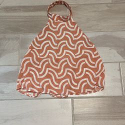 Womens Top Open Back, Size L 