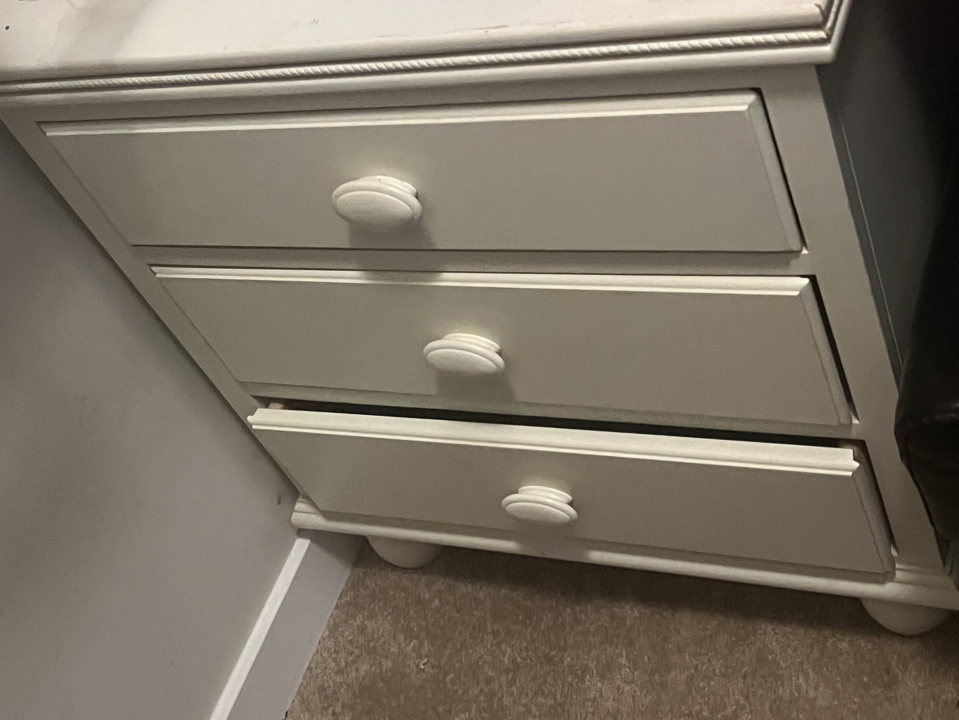 White Barely Used Dresser