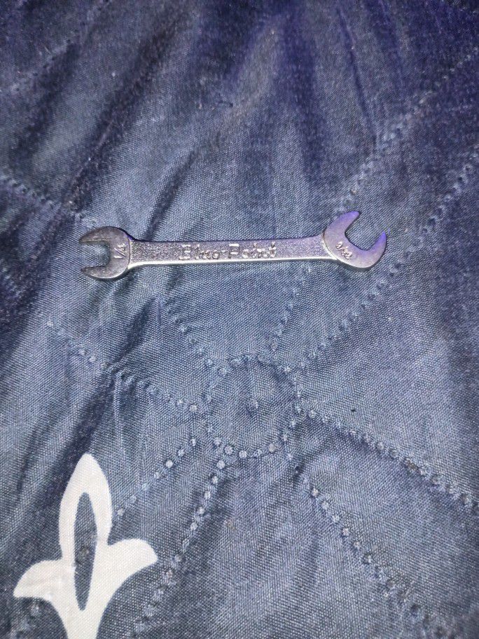 Snap-on ( Blue-Point) ~ 1/4'-9/32' Double Open Ended Mini Wrench , Part # C-1618, Z Series