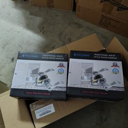  5 Pack) Ticonn Door Knobs With Key 