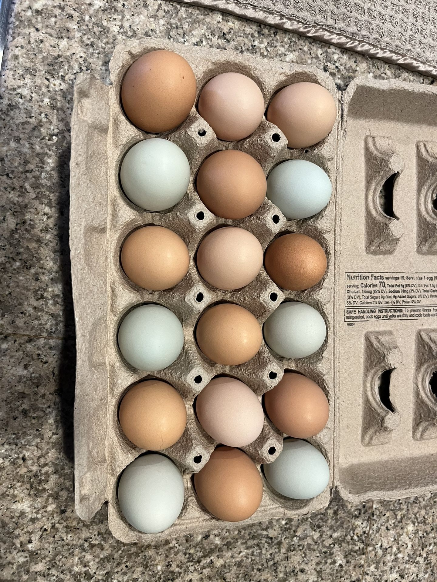 Farm Fresh Chicken Eggs Free Range