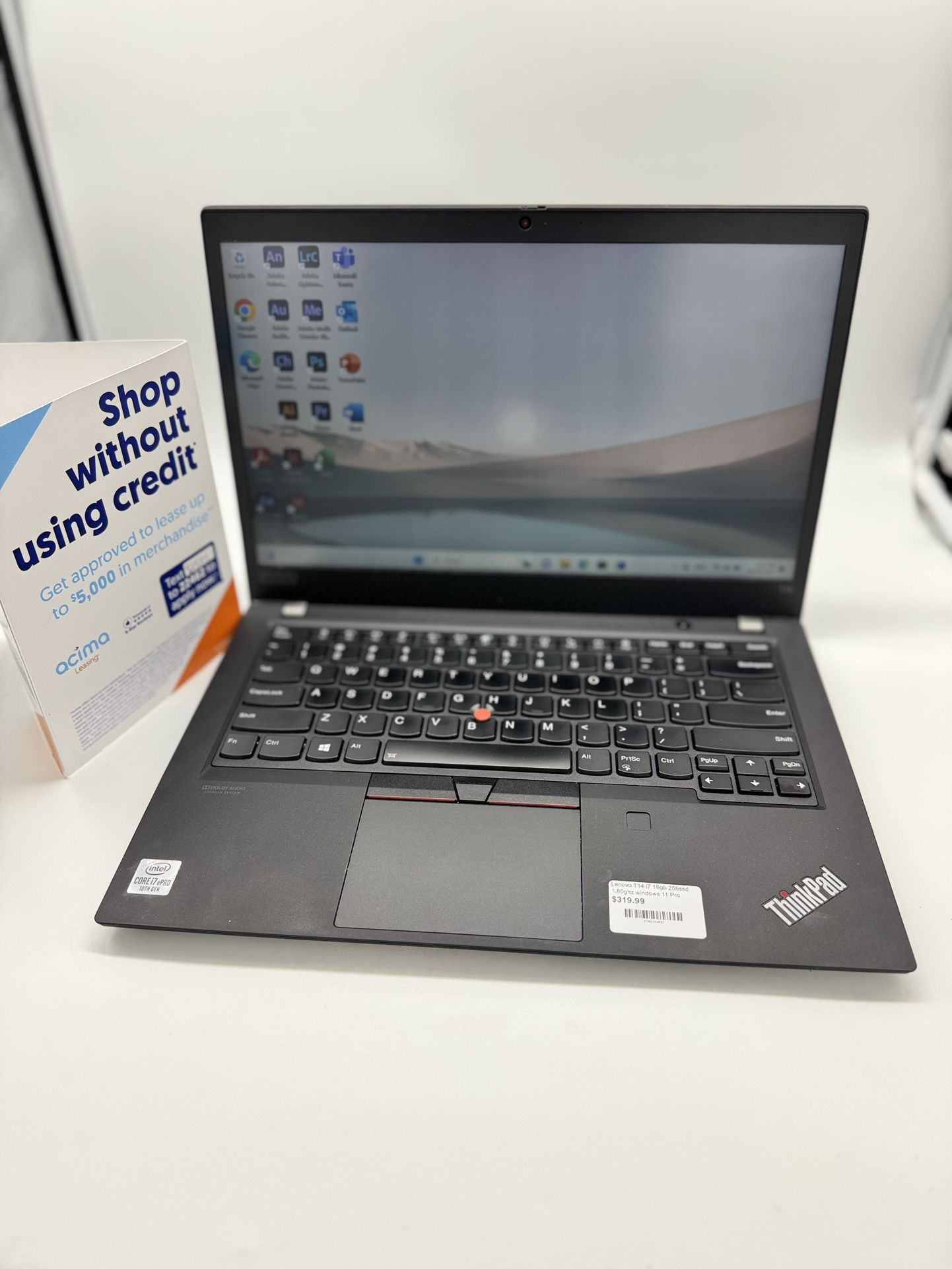 LENOVO T14 i7 16GB RAM 256GB SSD WINDOWS 11 PRO