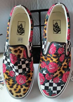 VANS Unisex Rose-Animal-