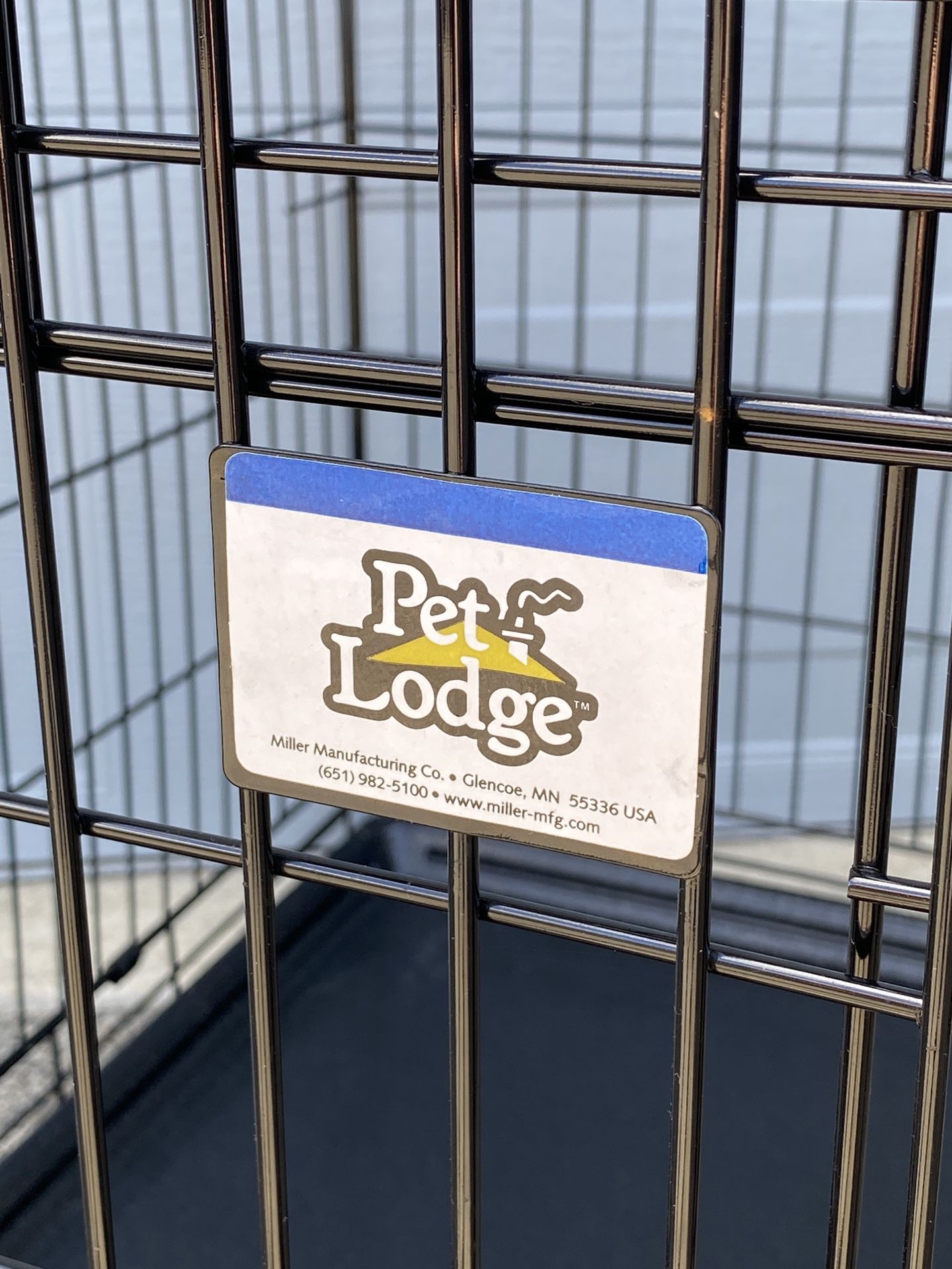 pet-lodge-crate-30x20x20-dog-crate-double-door-with-handle-folds-flat