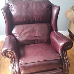 Leather Recliner Chair