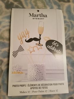 Black and white party decorations