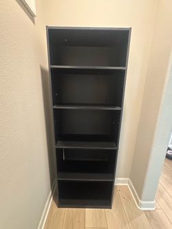 Black 5- used Shelf Bookcase