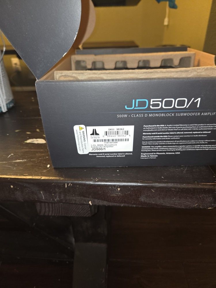 Jl AUDIO 500/1