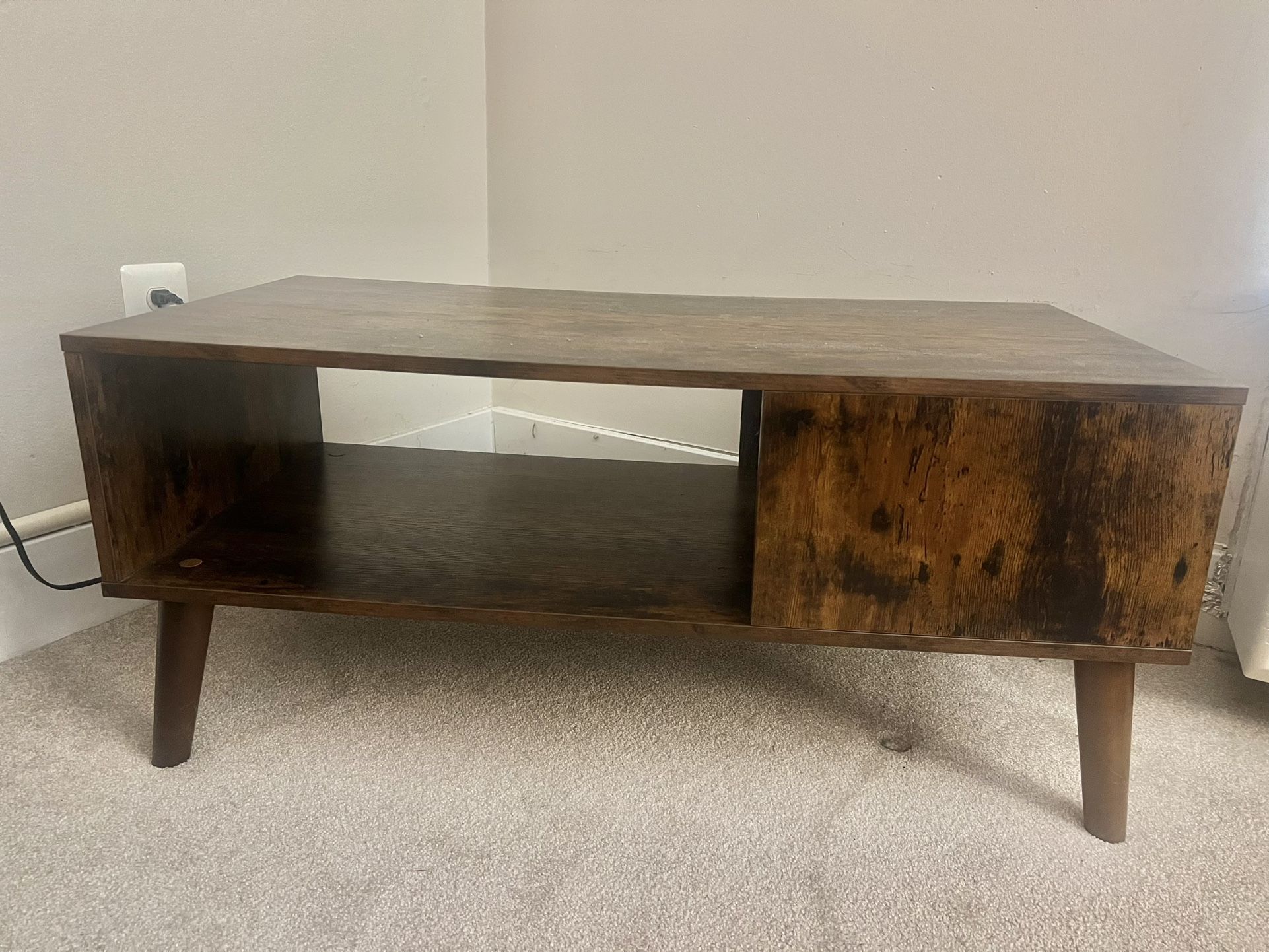 Coffee Table Brown Wood