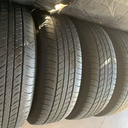 265 70 17 Good Set Tires Bridgestone Used Have Good Tread Left 