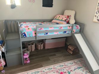 Twin - Bedframe with  Slide