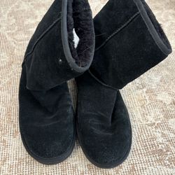 Black Warm Boots 