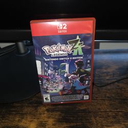 Pokemon Legends ZA switch 2