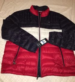 New Tommy Hillfiger Puff Jacket Mens Size Extra Large New with Tags