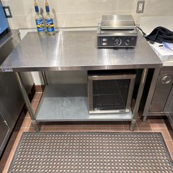 Stainless Steel Prep Table