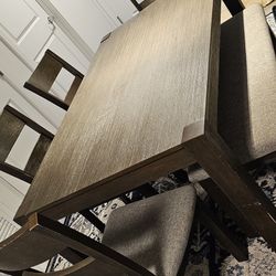 Dinner Table With 4 Chairs And  Sofa Seat 