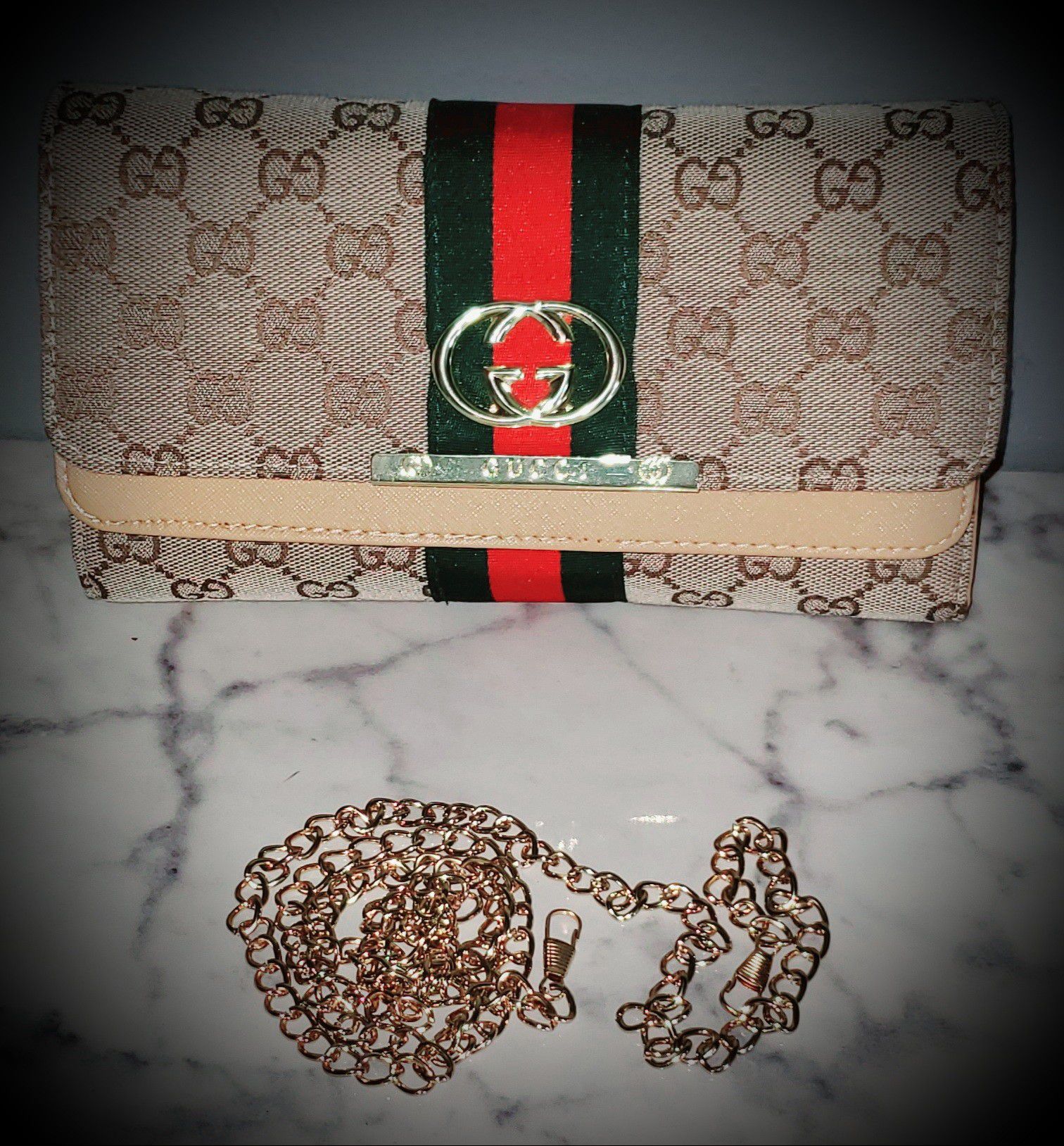 Gucci Ophidia GG Chain wallet