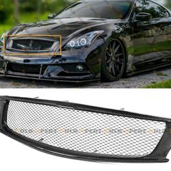 2008-15 Infiniti G37 Coupe Front Grill Carbon