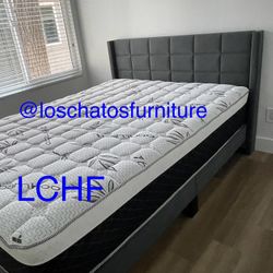New Bed Frame With Mattress 
