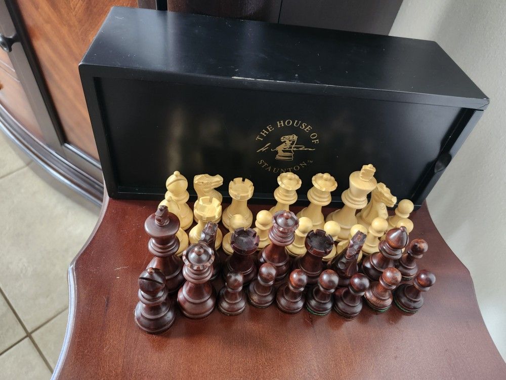 The House of Staunton Chess Pieces.