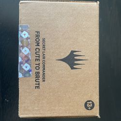 Mtg From Cute To Brute Secret Lair Commander Deck 