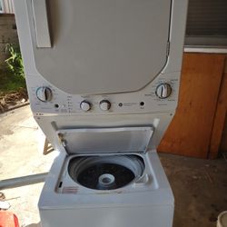 fairly new washer and dryer stack GE 24 in 350 $350