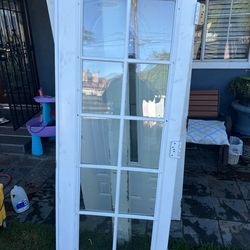 Door Weather Glass Door 🚪  28.5 Inch Wide  77 inches height  No keys