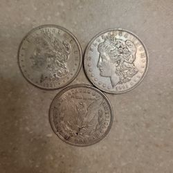 1921 Morgan Silver Dollars.  $37 Each 