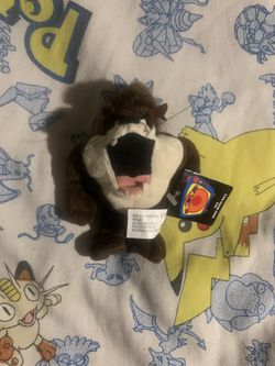 1999 Taz Mini Bean Bag Warner Bros