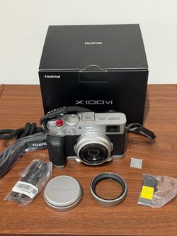 Fujifilm X100VI Camera with Extras - Made in Japan Version.