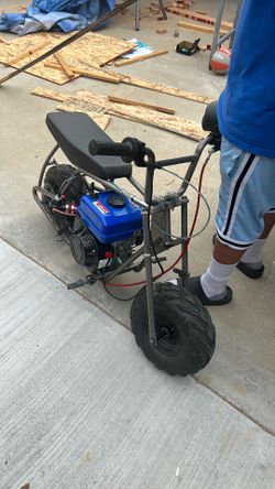 frp minibike 212 swap with carb