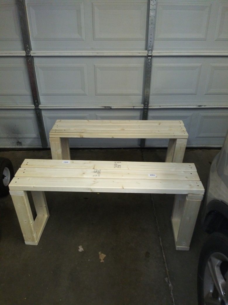 2 Benches 4th Of Juily 2 For 80